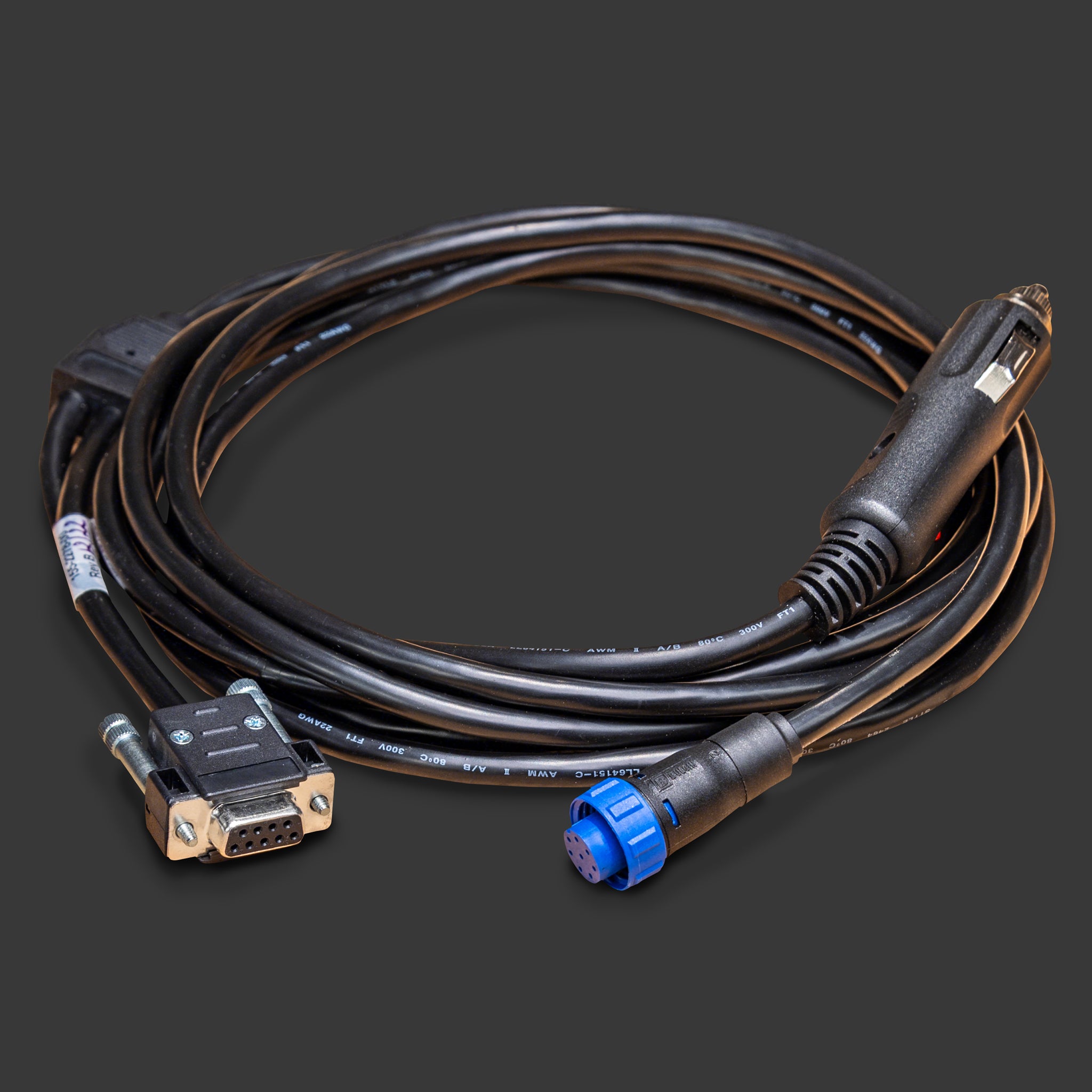 Dual Power Cable, Radar + Serial Output