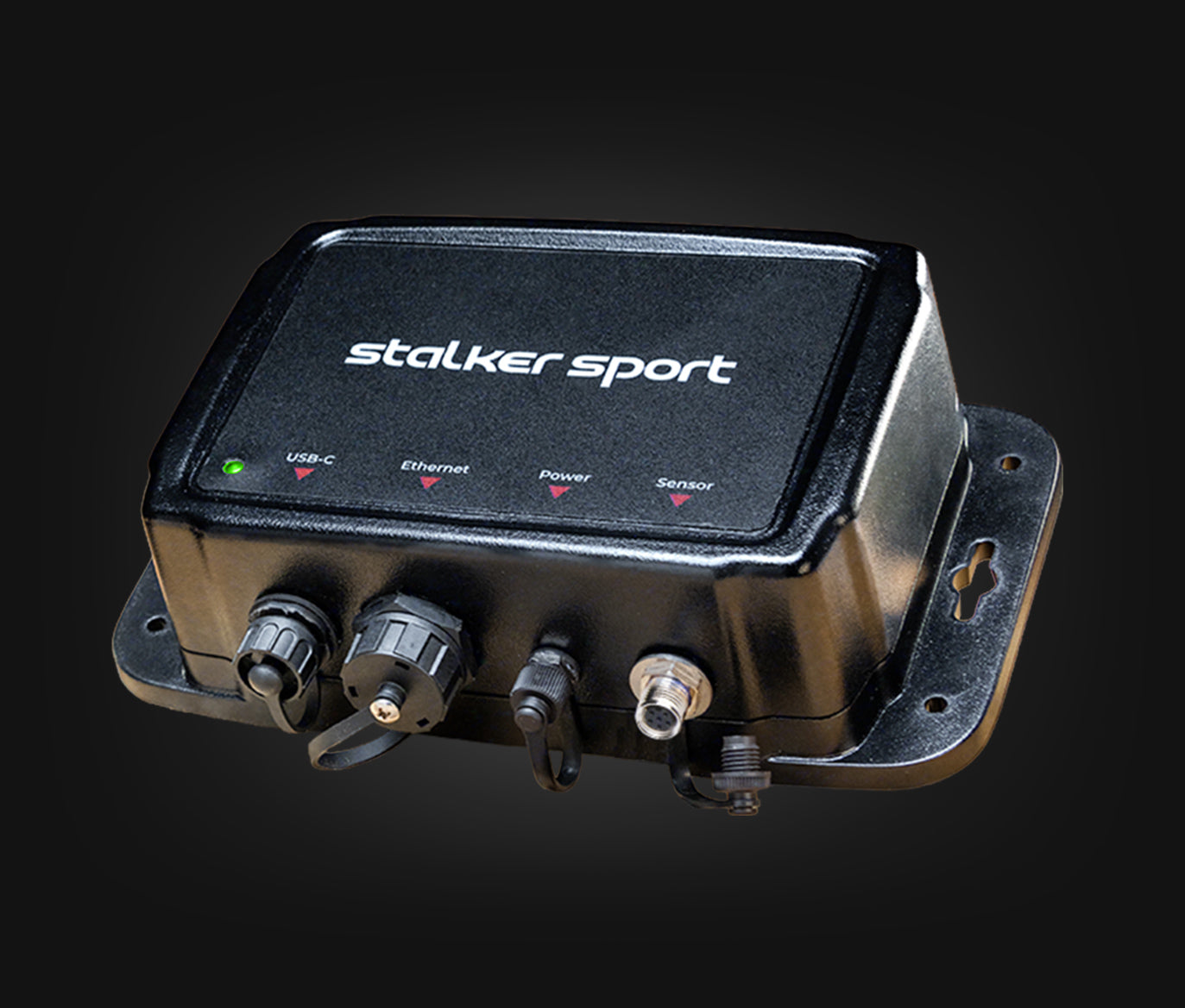 Stalker Sport Stadium Hub product photo on a dark background.