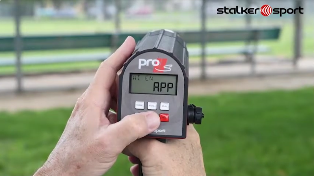 Load video: Pairing your Stalker Sport radar with the Stalker Sport App.